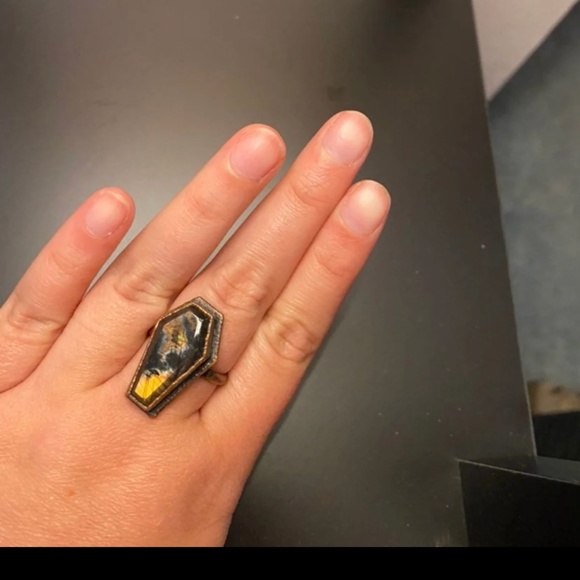 Coffin Ring Size 10 - Picture 2 of 3